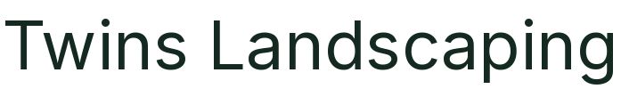 Twins Landscaping Logo